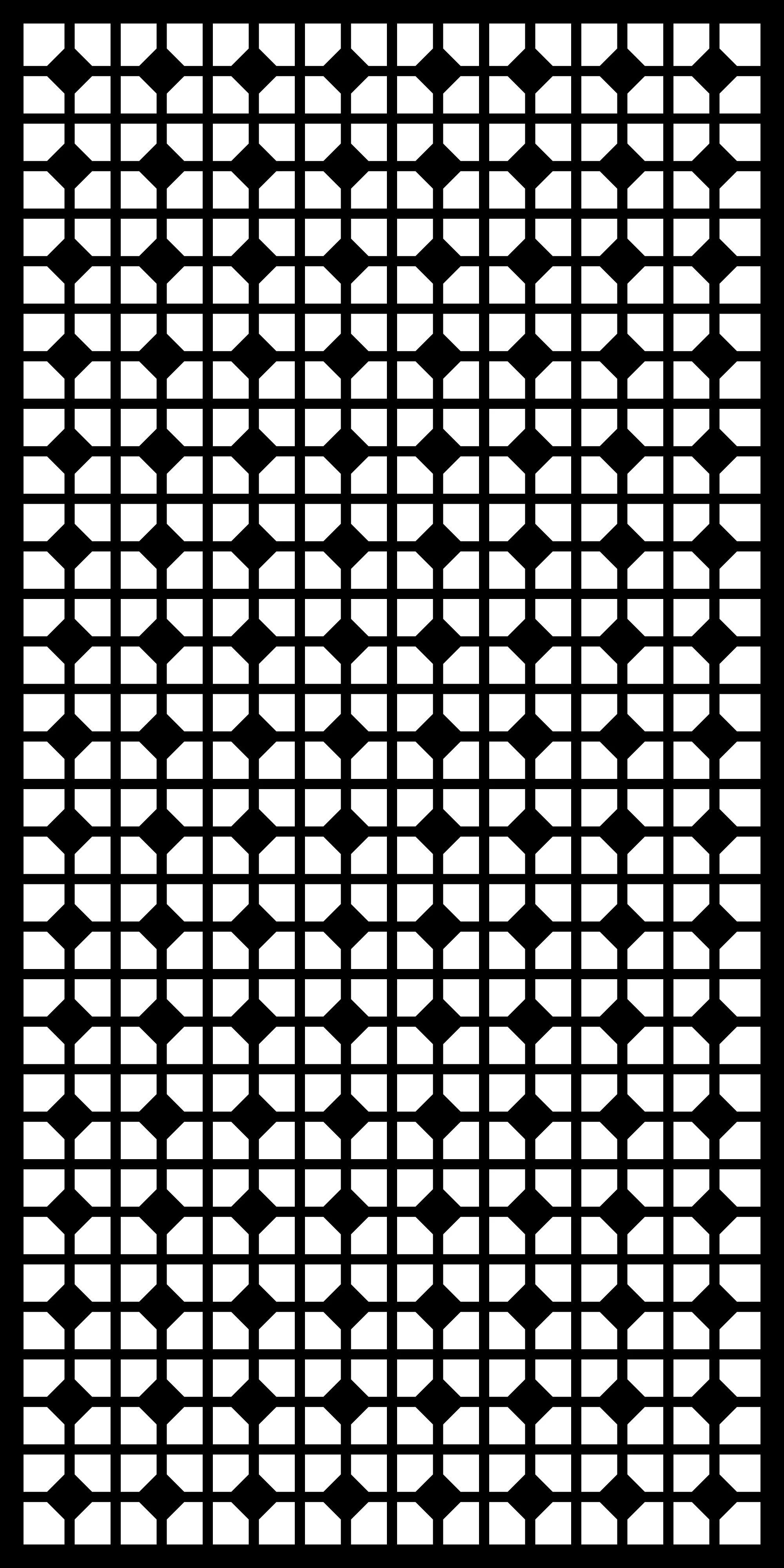 Geometric Composition 06 — Fiber Laser DXF for Garden Divider