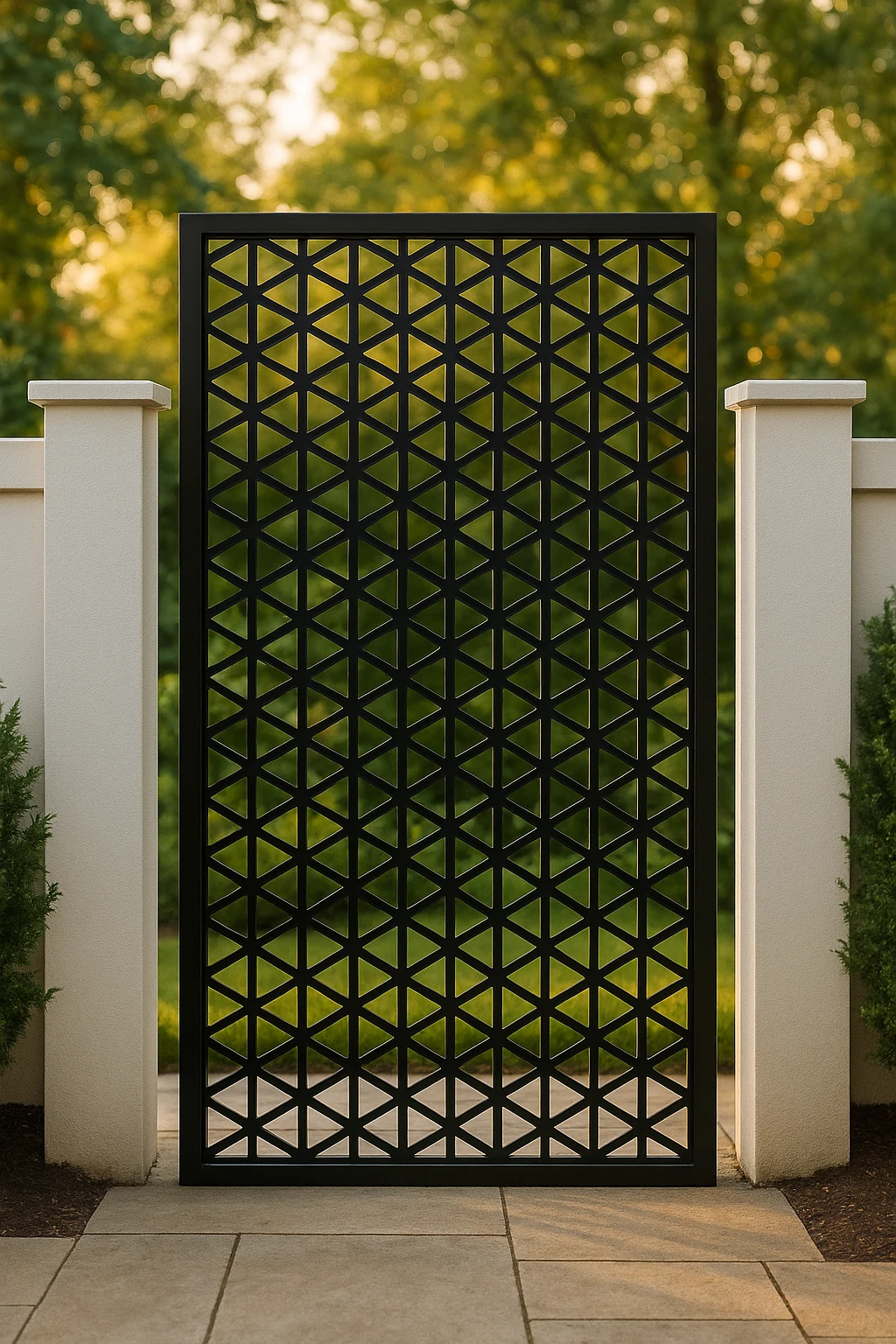 Modern Abstract Cut 07 — Fiber Laser DXF for Feature Wall Panel
