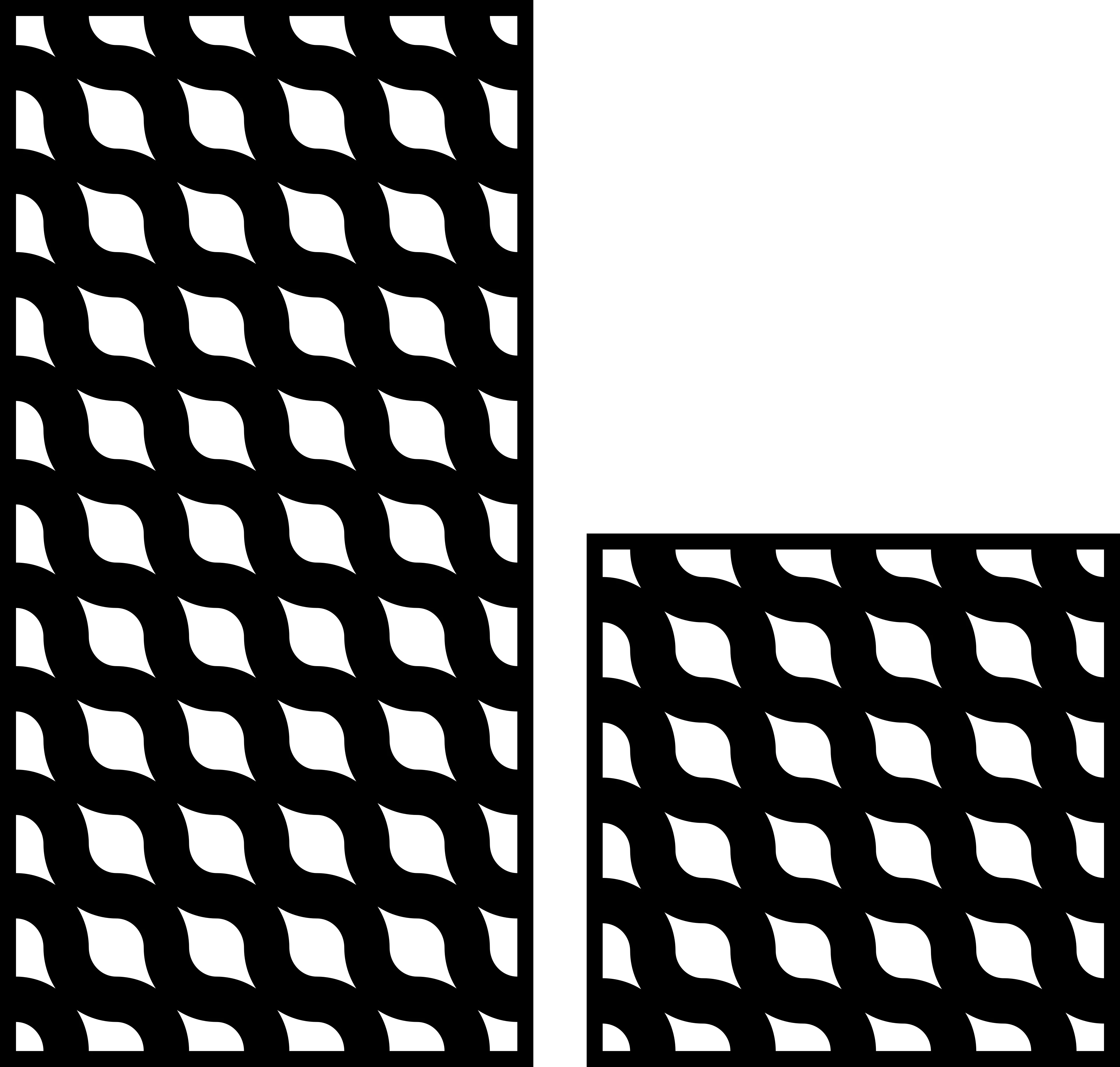 Bold Statement Panel 26 — Fiber Laser DXF for Privacy Screen