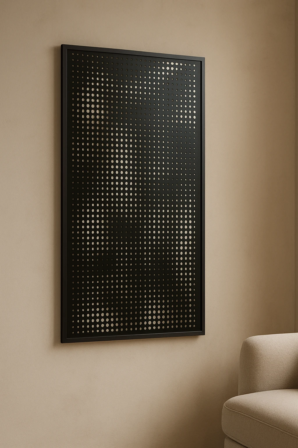 Halftone Spiral Design 02 — Fiber Laser DXF for Feature Backlit Panel
