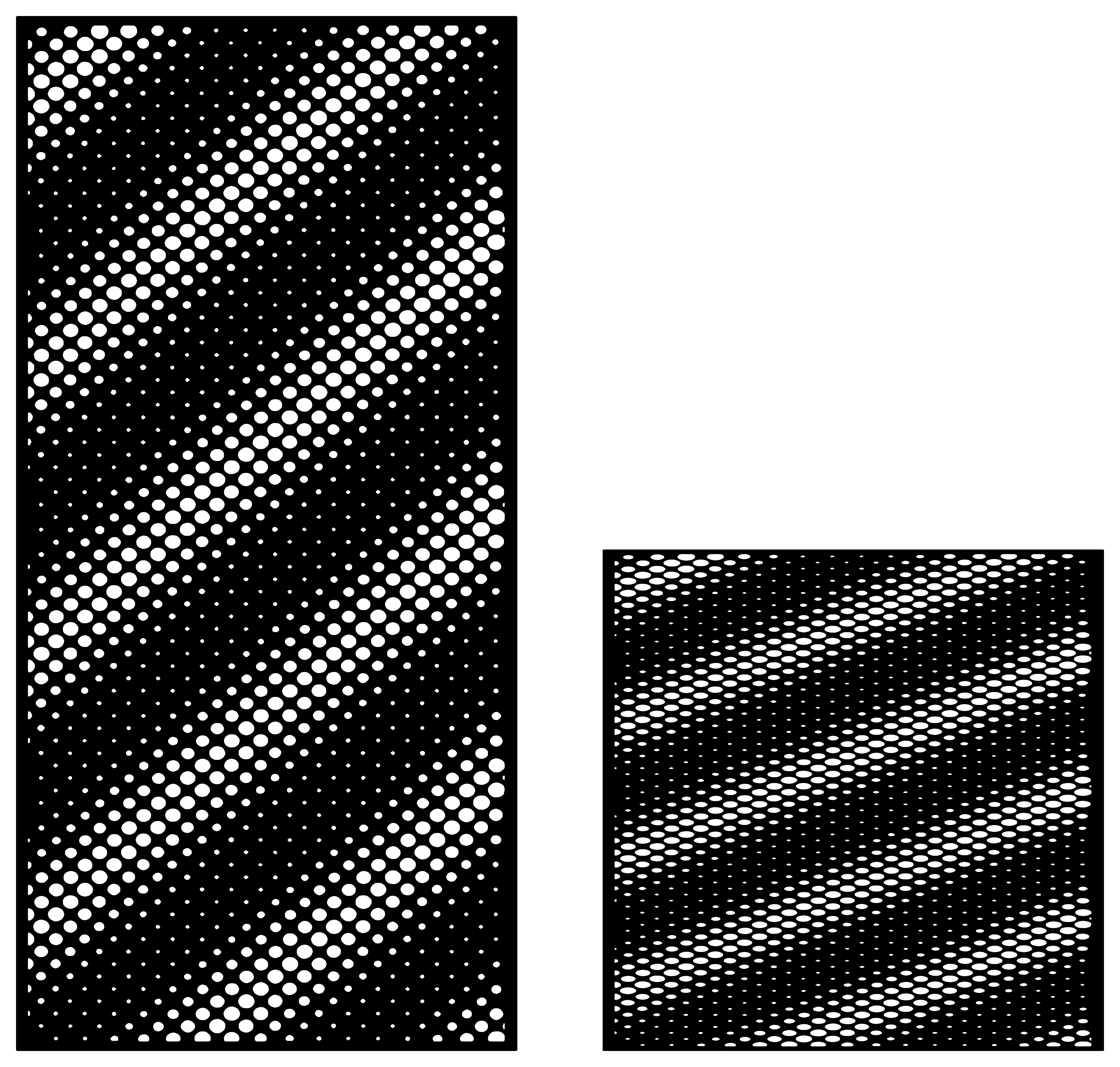 Halftone Concentric Design 06 — Fiber Laser DXF for Modern Office Statement