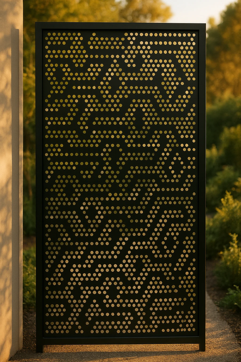 Halftone Spiral Design 11 — Fiber Laser DXF for Feature Backlit Panel