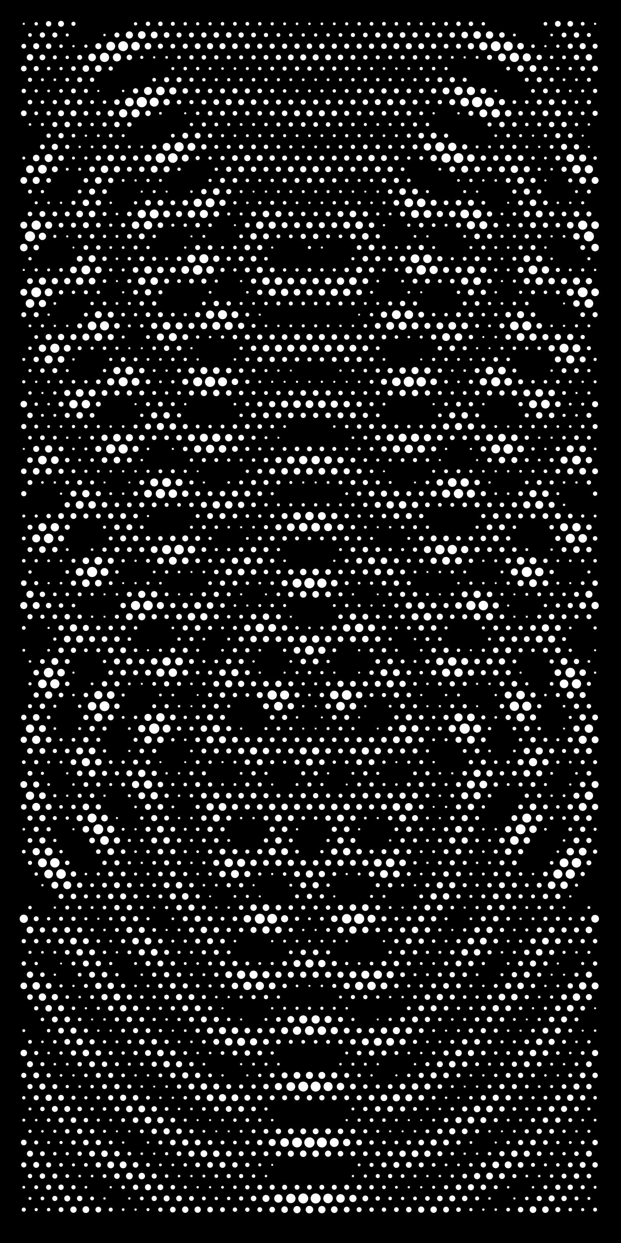 Halftone Concentric Design 15 — Fiber Laser DXF for Modern Office Statement