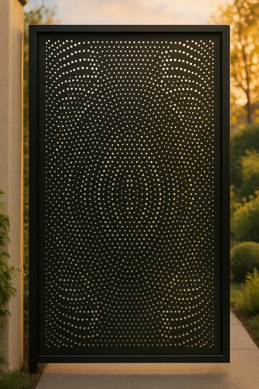 Ornamental Gate Insert 23 — Fiber Laser DXF for Architectural Feature Wall