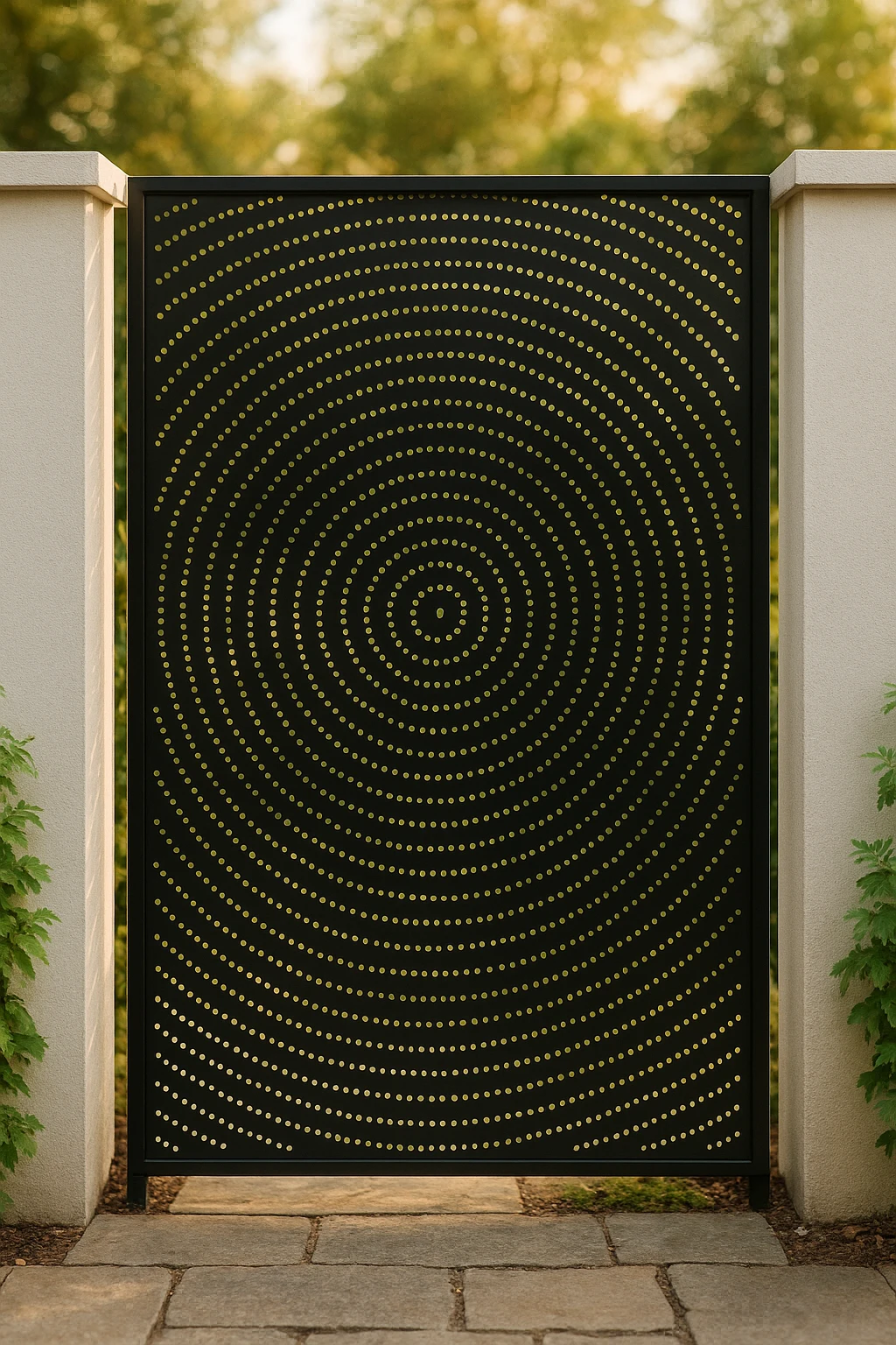 Special Decorative Panel 24 — Fiber Laser DXF for Commercial Storefront Panel