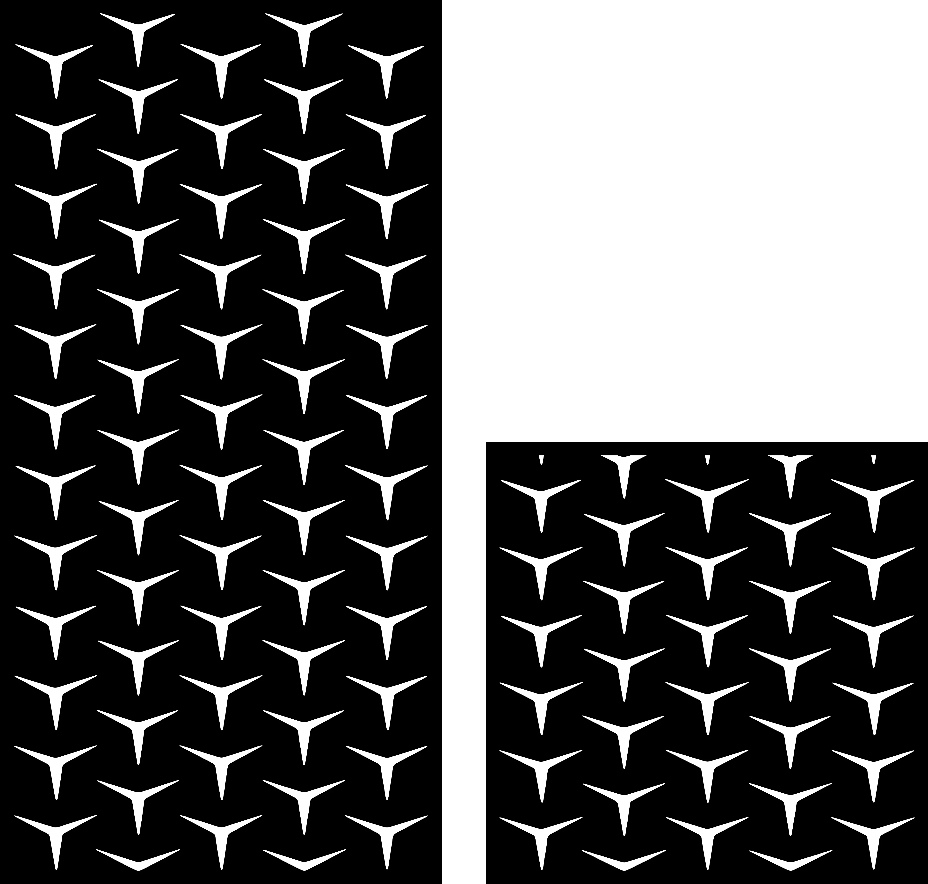 Repeating Geometric Module 13 — Fiber Laser DXF for Interior Room Divider