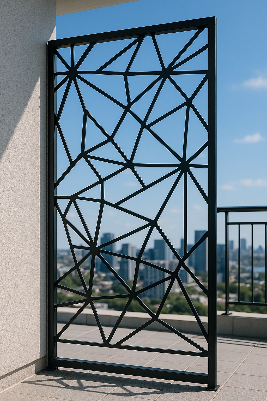 Mathematical Cut 18 — Fiber Laser DXF for Office Feature Wall