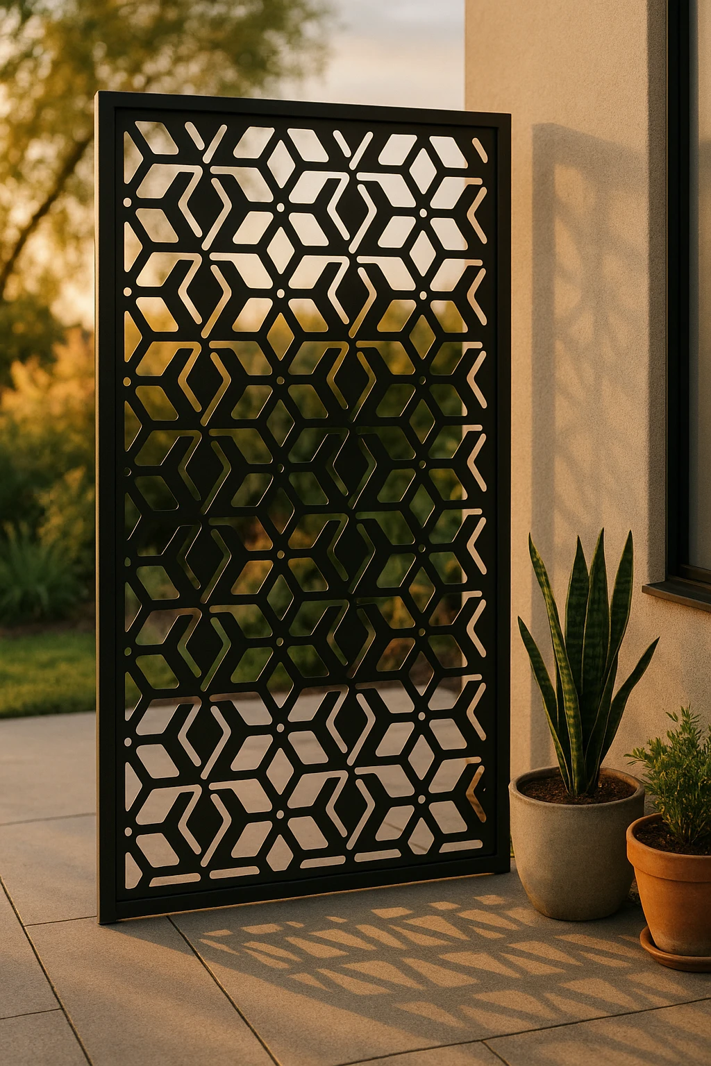 Minimalist Geometric Pattern 20 — Fiber Laser DXF for Storefront Accent