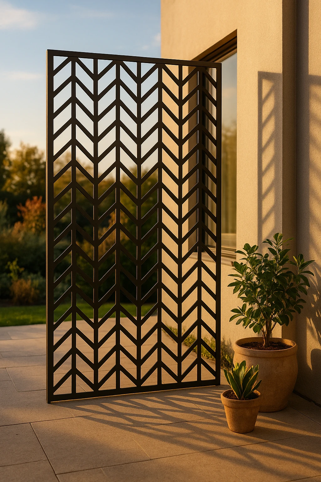 Symmetry Panel 26 — Fiber Laser DXF for Restaurant Partition
