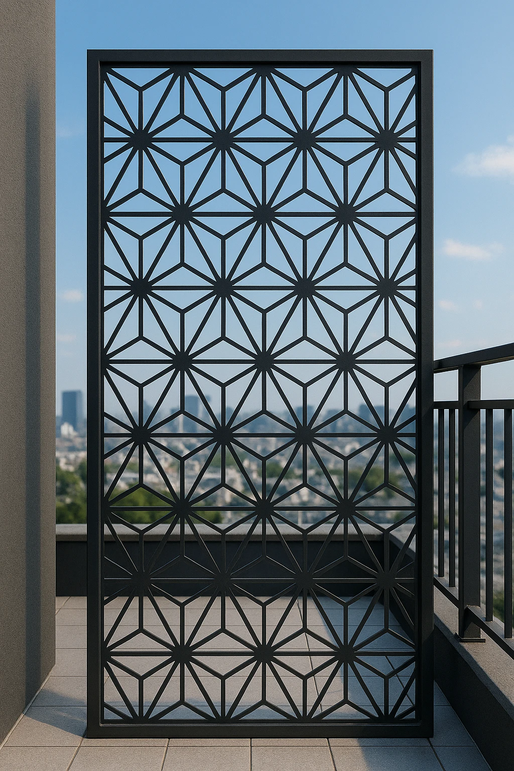Tessellation Cut 30 — Fiber Laser DXF for Decorative Vent Cover